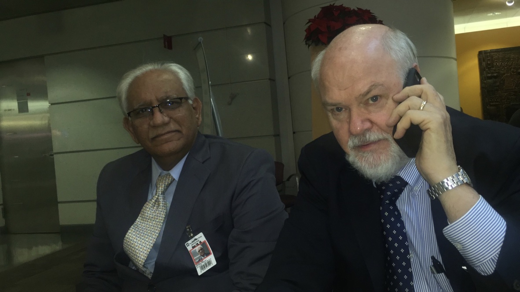 With Prof. Norman Uphoff at Cornell University, whose SRI research fed directly into PQNK.